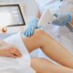 Permanent laser hair removal for legs